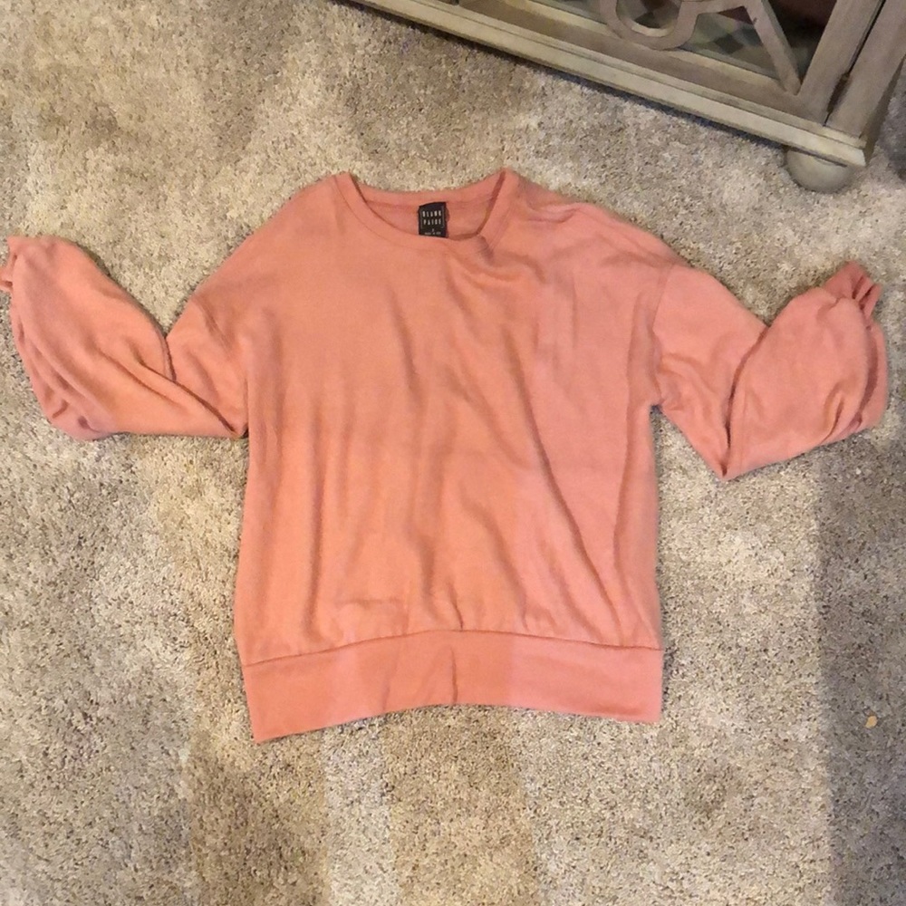 Blank Paige neutral-ish pink sweatshirt